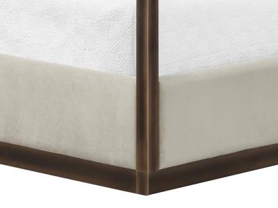 Sunpan Casette Canopy King Size Bed in Piccolo Prosecco - 106141