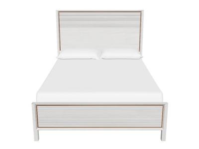 Sunpan Cordoba Queen Size Bed in Grey - 107517