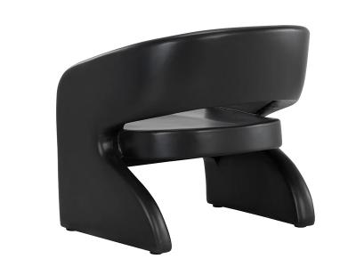 Sunpan Cura Lounge Chair In Black - 111348