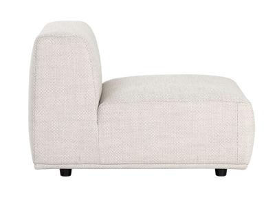 Sunpan Darren Modular Armless Chair In Moto Stucco - 106149