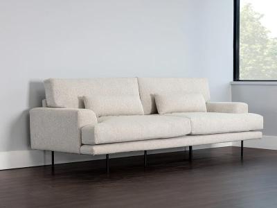 Sunpan Abigail Sofa in Dove Cream - 105020