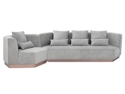 Sunpan Amalia Sofa in Polo Club Stone - 108706