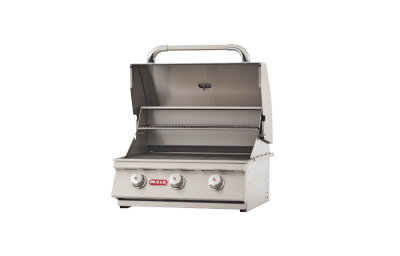 24" Bull Steer 3 Burner Liquid Propane Gas Grill Head in Stainless Steel - 69008