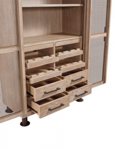 Plank & Hide Bryxton Bar Cabinet - 45017