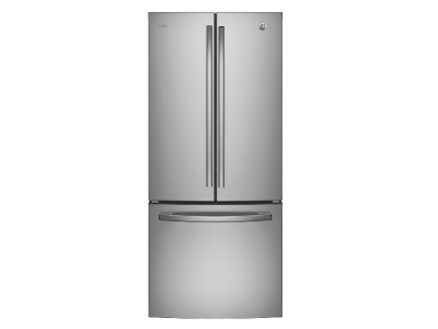 30" GE Profile 20.8 Cu. Ft. French Door Refrigerator In Fingerprint Resistant Stainless Steel - PNE21NYRKFS