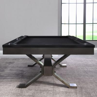 Plank and Hide Industrial Series Axton Pool Table - 28052-GUN