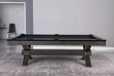 Plank and Hide Industrial Series Axton Pool Table - 28052-GUN