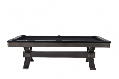 Plank and Hide Industrial Series Axton Pool Table - 28052-GUN