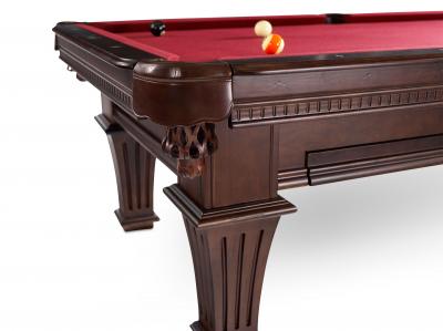 Plank and Hide Classic Series Talbot Pool Table with Drawer - 87010-MOC