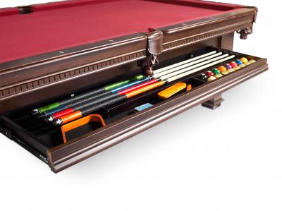 Plank and Hide Classic Series Talbot Pool Table with Drawer - 87010-MOC