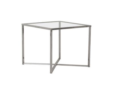 Décor-Rest Glass Cross Over End Table -  Cross Over End Table