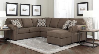 Decor-Rest Sectional With Sinuous Spring Construction - 2006