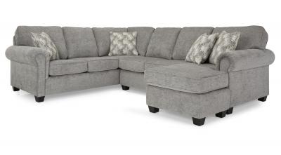 Decor-Rest Sectional With Sinuous Spring Construction - 2006