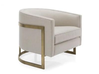 Décor-Rest Dezi Accent Chair in Ivory - Dezi Chair