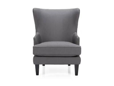 Décor-Rest Amanda Accent Chair in Rosetta Black - Amanda Accent Chair