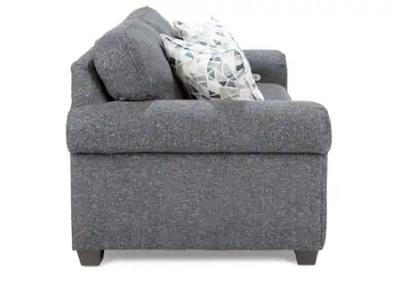 Décor-Rest Cosmo Power Reclining Loveseat in Mondavi Graphite - Cosmo Power Reclining Loveseat