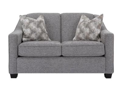 Decor-Rest Stationary Fabric Loveseat - 2934L-RG