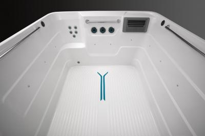 Endless Pools R-Series R200 RecSport Recreation Systems Swim Spa with Mocha Cabinet - 941912309100-23