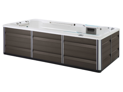 Endless Pools X-Series X500 SwimCross Exercise Systems Swim Spa with Mocha Cabinet - 901903059100-23