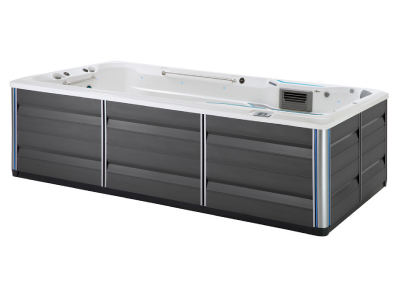 Endless Pools X-Series X500 SwimCross Exercise Systems Swim Spa with Gray Cabinet - 901903059200-23