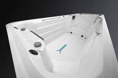 Endless Pools X-Series X2000 SwimCross Exercise Systems Swim Spa with Gray Cabinet - 901910309200-23