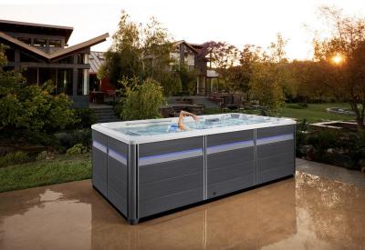 Endless Pools E-Series E500 Hydrodrive Technology Swim Spa with Mocha Cabinet - 911905059100-23