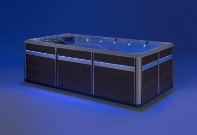 Endless Pools E-Series E500 Hydrodrive Technology Swim Spa with Mocha Cabinet - 911905059100-23