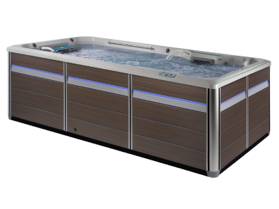 Endless Pools E-Series E500 Hydrodrive Technology Swim Spa with Mocha Cabinet and Treadmill - 911905059150-23