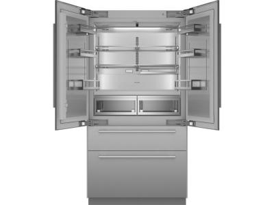 42" Thermador Freedom Built-in French Door Bottom Freezer Masterpiece Stainless Steel - T42BT110NS