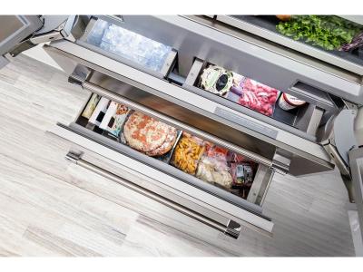 42" Thermador Freedom Built-in French Door Bottom Freezer Professional Stainless Steel - T42BT120NS