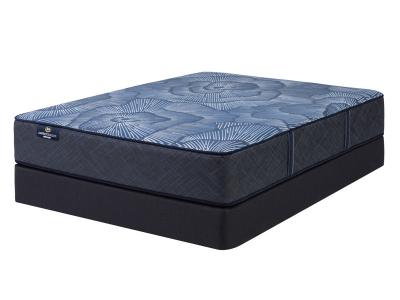 Serta Smooth Top Firm Mattress - Hybrid Silver Streak (K)