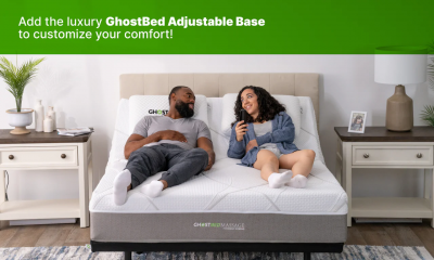 GhostBed Massage Mattress Hybrid Collection 12" Profile Flex Foam Twin XL Mattress - GWHMAS39