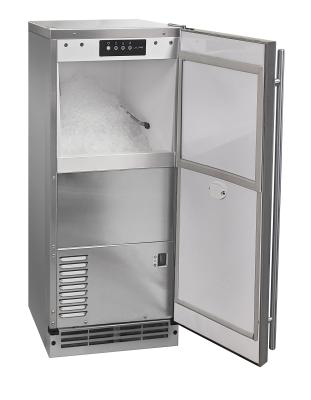 15" U-Line Outdoor Nugget Ice Machine - UONP115-SS01C