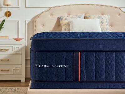 Stearns & Foster Lux Estate Collection Firm Euro Top Queen Mattress Set - Madeleine (Q)