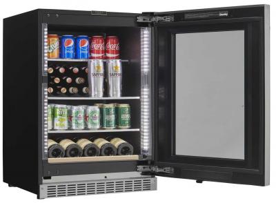 24" Silhouette 5.0 Cu. Ft. Frost Free UnderCounter Fridge - SRVBC050R-SS