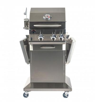 Jackson Grills Lux 400 Premium Series built in BBQ Grill in Stainless Steel - JLS400-NG