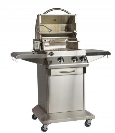 Jackson Grills Lux 400 Premium Series built in BBQ Grill in Stainless Steel - JLS400-NG