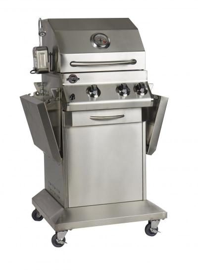 Jackson Grills Lux 400 Premium Series built in BBQ Grill in Stainless Steel - JLS400-NG