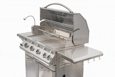 Jackson Grills LUX 700 Stainless Steel Gas Grill with 4 Burner with Infrared Rotisserie - JLS700-NG