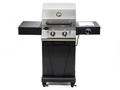 Jackson Grills Keystone Black 400 Stainless Steel Gas Grill with 2 Burner and Side Searing Burner - JKS400BLK-LP