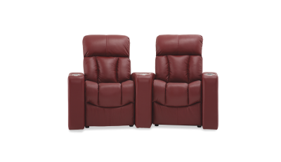 Palliser 2-Seat Curved Layout Home Theatre Seating - Paragon