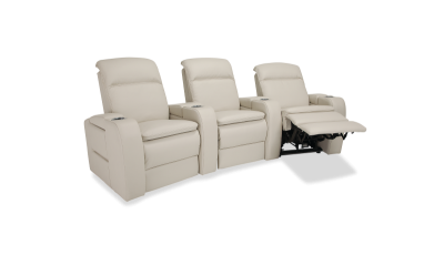 Palliser 3-Seat Straight Layout Home Theatre Seating - Vertex