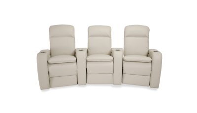 Palliser 3-Seat Straight Layout Home Theatre Seating - Vertex