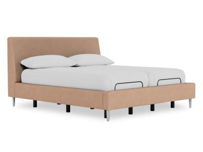 Palliser Complete Split Cal King Bed with Adjustable Platform - Prairie Adjustable Split (CK)