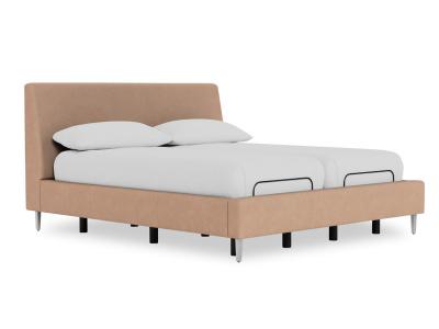 Palliser Complete Split King Bed with Adjustable Platform - Prairie Adjustable Split (K)