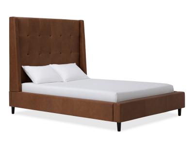 Palliser 54" Complete Cal King Bed with Rails Footboard Wood Slats - Palermo Bed (CK)