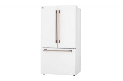 36" LG Studio 27 Cu. Ft. French 3-Door Counter Depth MAX Refrigerator with Internal Water Dispenser - SRFB27W3