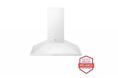 30" LG STUDIO Chimney Style Hood in Essence White - LSHD3080N