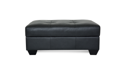 Palliser Barrett Leather Ottoman - Barrett Ottoman