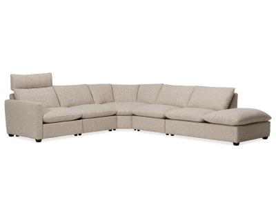 Palliser Laguna 4-Seat Corner Curve Sectional - Laguna Sectional